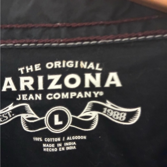 Black Denim Top with Black Brown Leopard print Maxi Dress.  Adorable on!  Size L - Picture 2 of 3